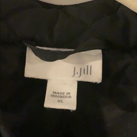 J. Jill Quilted Jacket in black XL - Picture 2 of 4